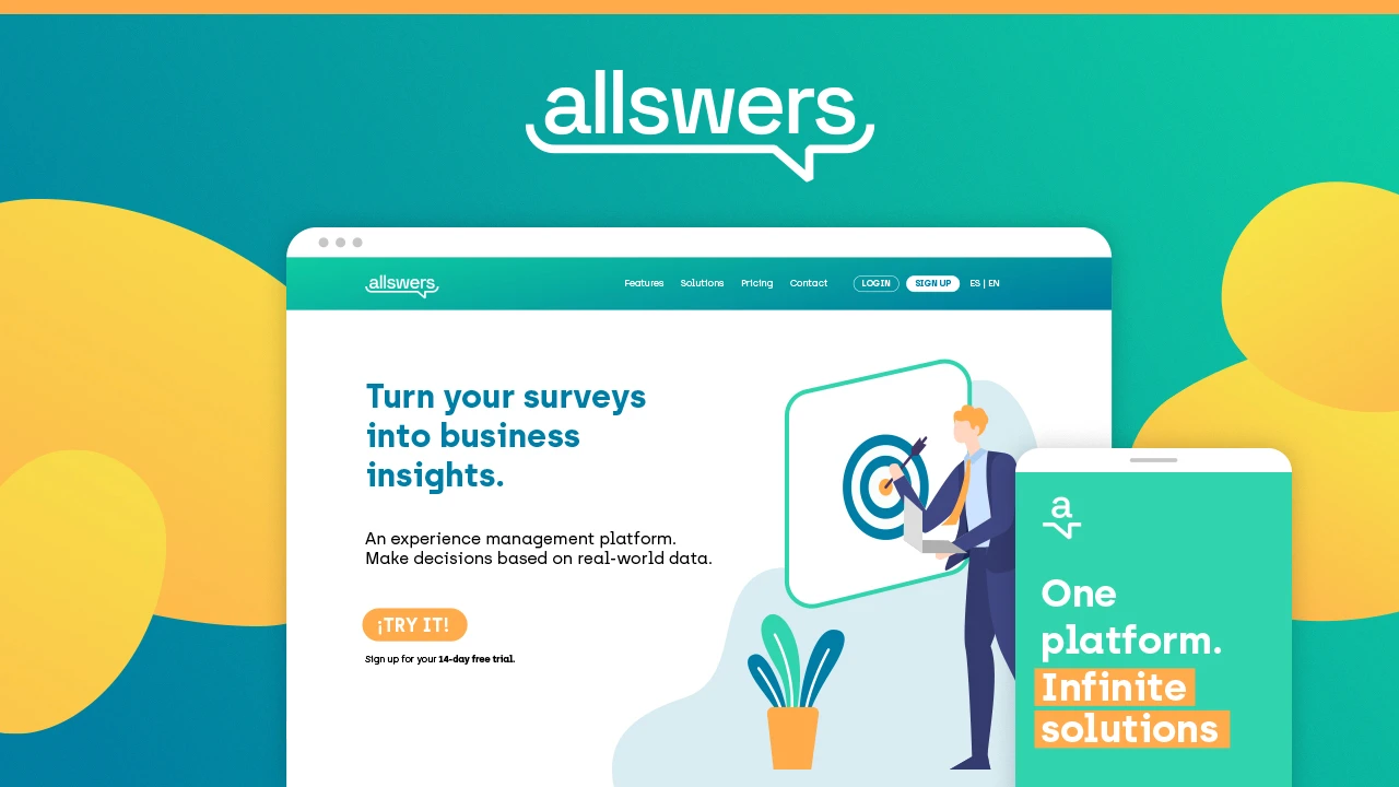 Спецпредложение для ALLSWERS Experience Management Software - лучшая цена на рынке