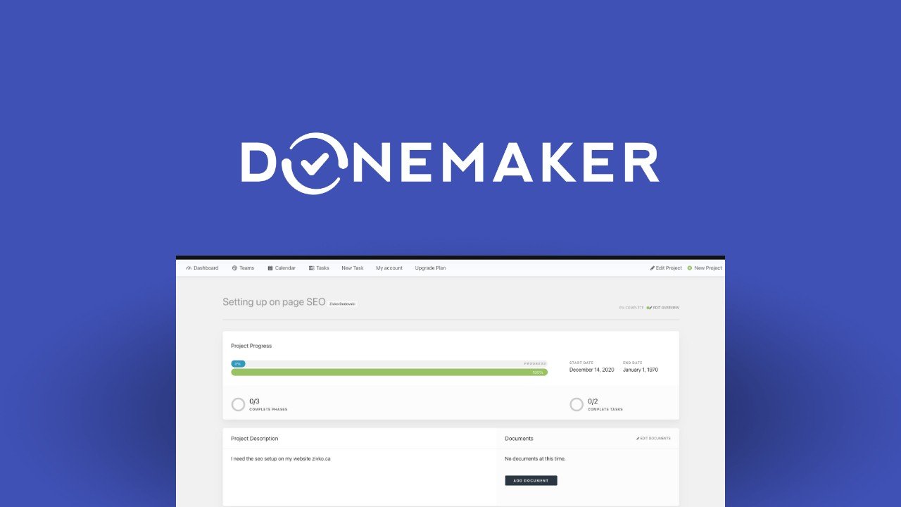 Спецпредложение для DoneMaker - лучшая цена на рынке