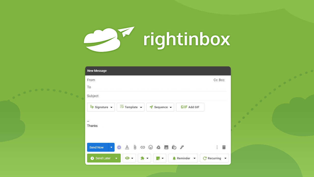 Спецпредложение для Right Inbox - лучшая цена на рынке