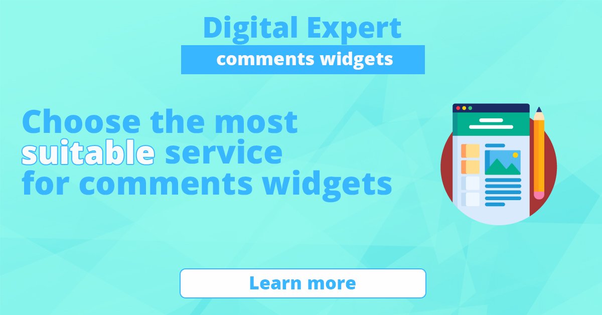 The best comments widgets