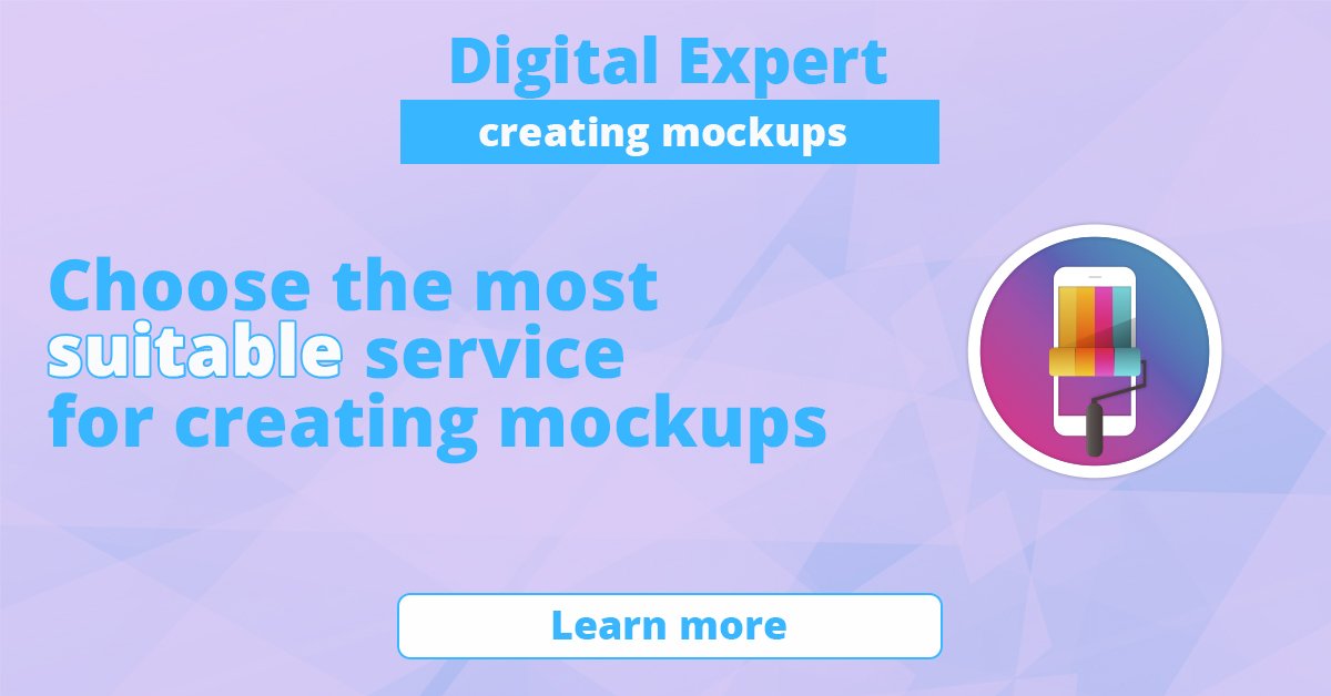 The best services for creating mockups