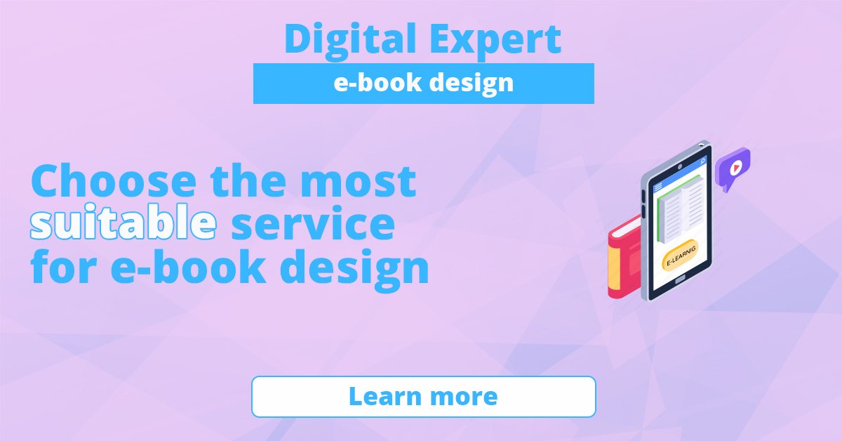 The best services for e-book design