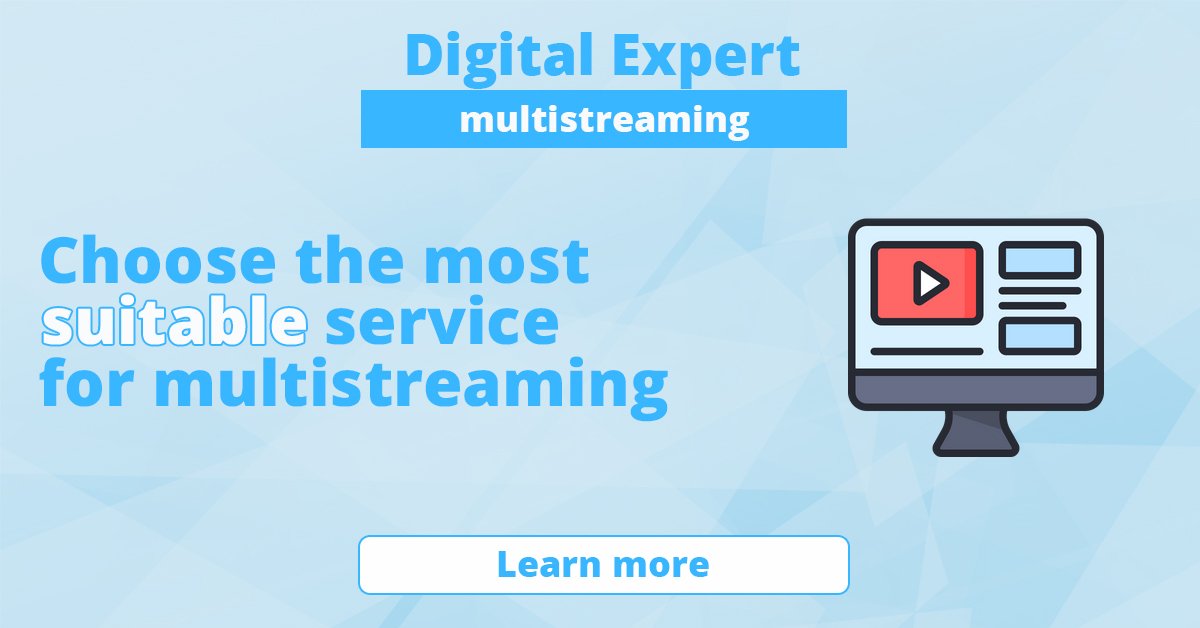 The best services for multistreaming