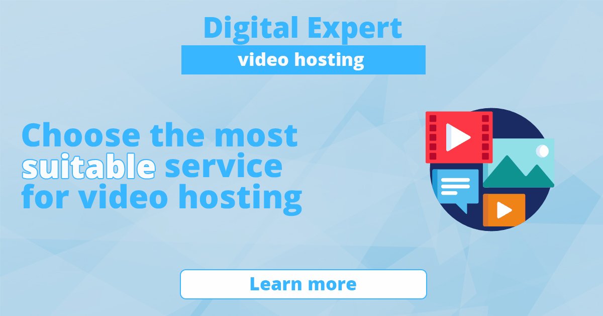 The best video hosting sites