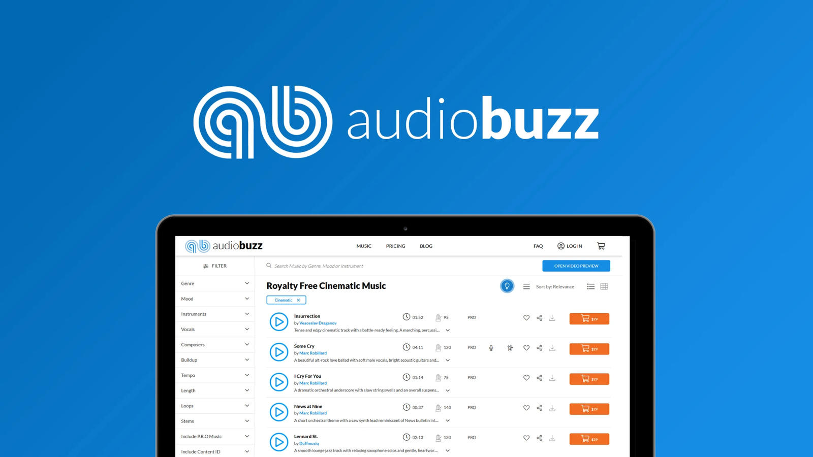 Спецпредложение для Audio Buzz - лучшая цена на рынке