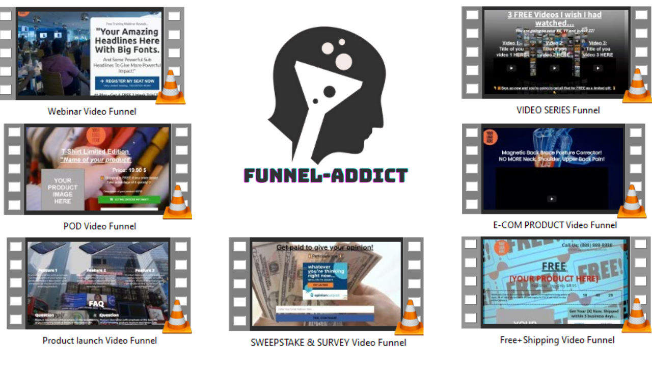 Спецпредложение для Clickfunnels Video Background Funnel Templates - лучшая цена на рынке