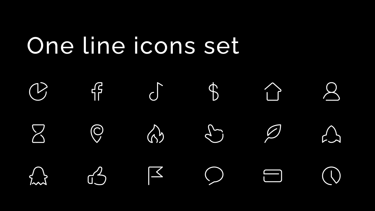 Спецпредложение для Unoline Icons Set - лучшая цена на рынке