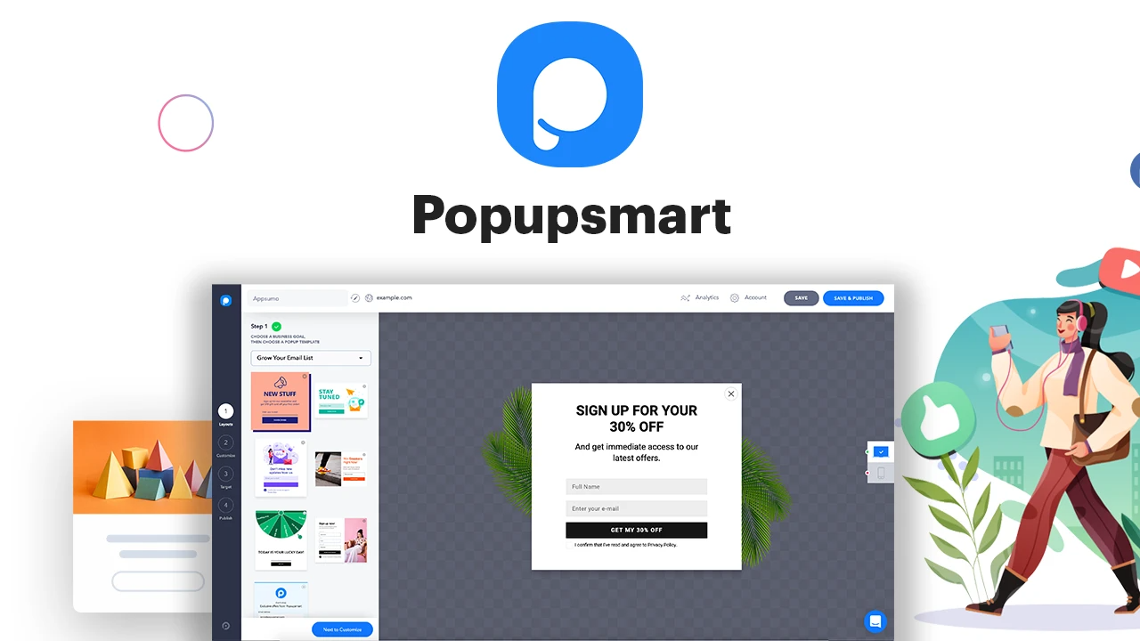 Спецпредложение для Popupsmart - лучшая цена на рынке