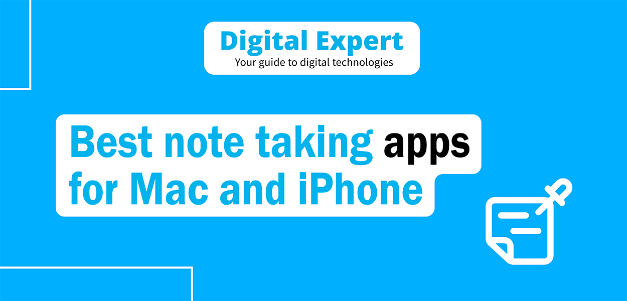 Best note taking apps for Mac and iPhone 2025