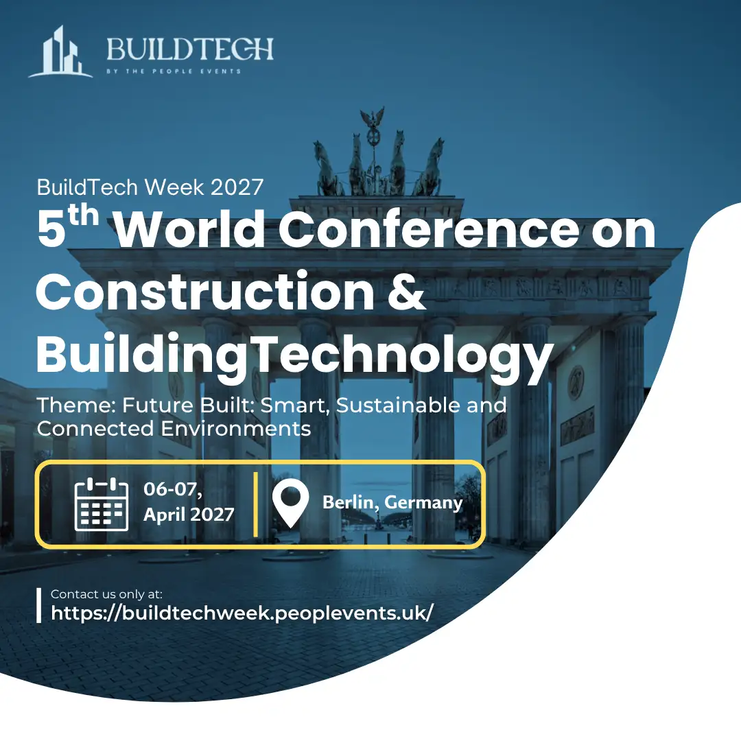BuildTech Week 2027 | World Conference on Construction & Building Technology