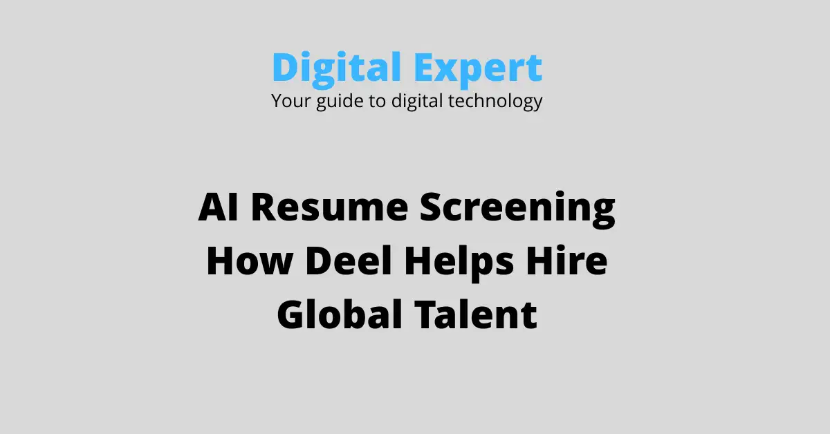 AI Resume Screening & Global Hiring In 2026 | Deel