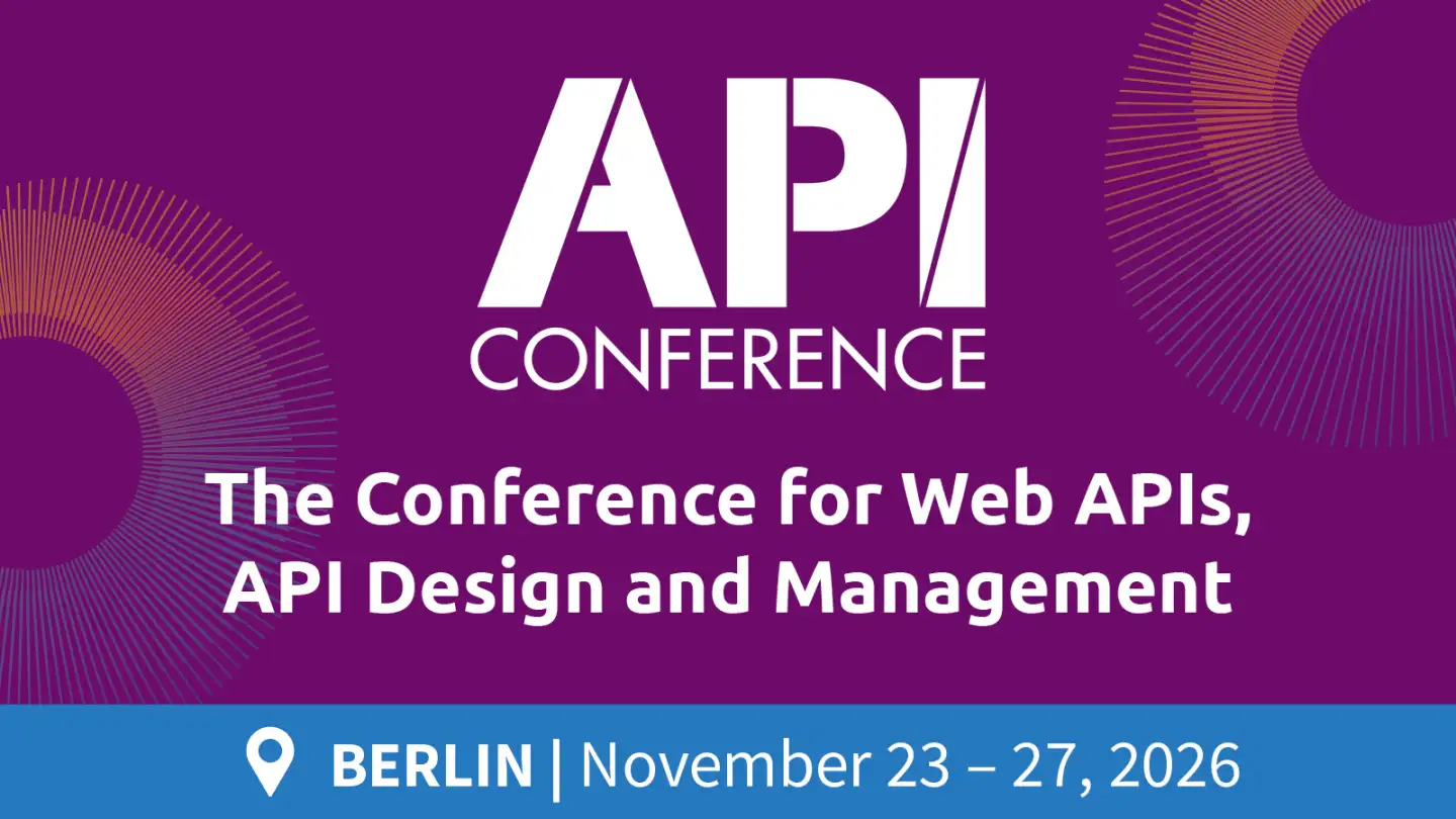 API Conference for Web APIs, Design & Management 2026