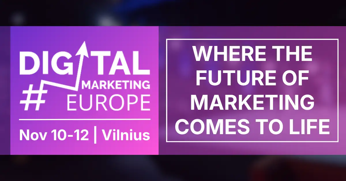 Join the #1 Digital Marketing Conference in Europe