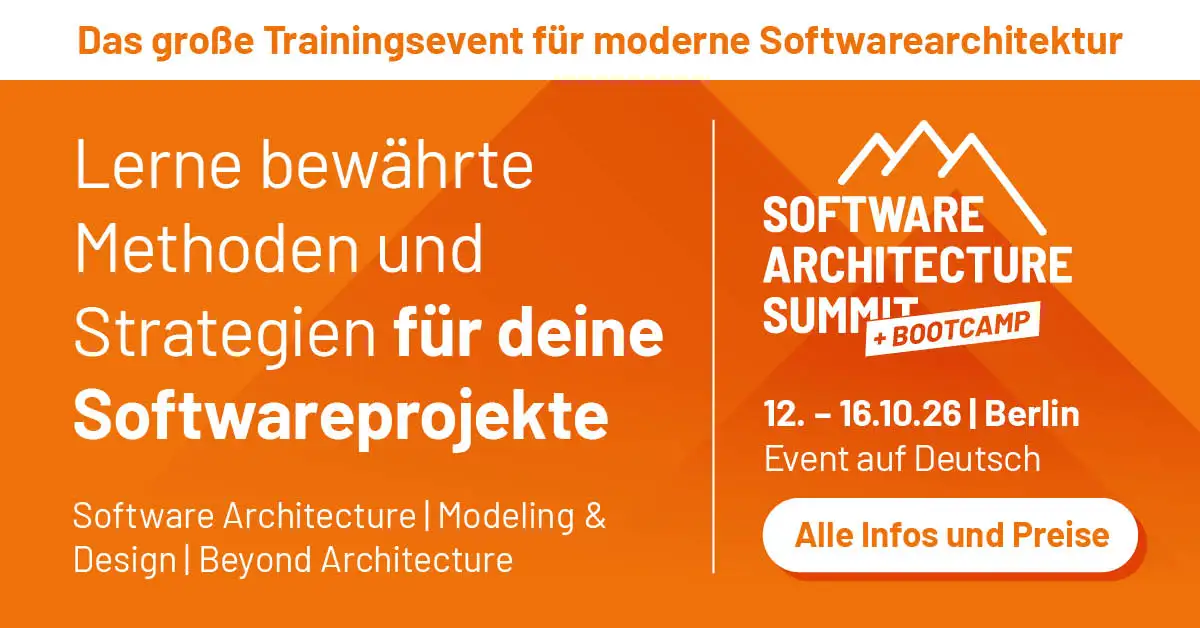 Software Architecture Summit 2026 + Bootcamp in Berlin