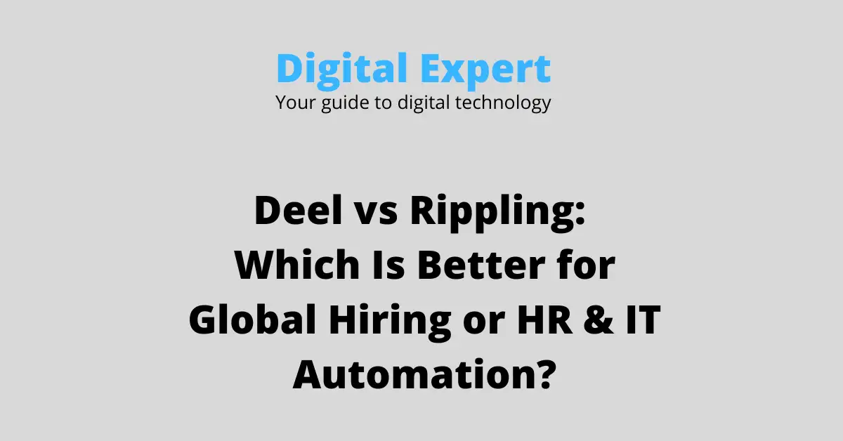 Deel vs Rippling (2026): Pricing, Features & Verdict