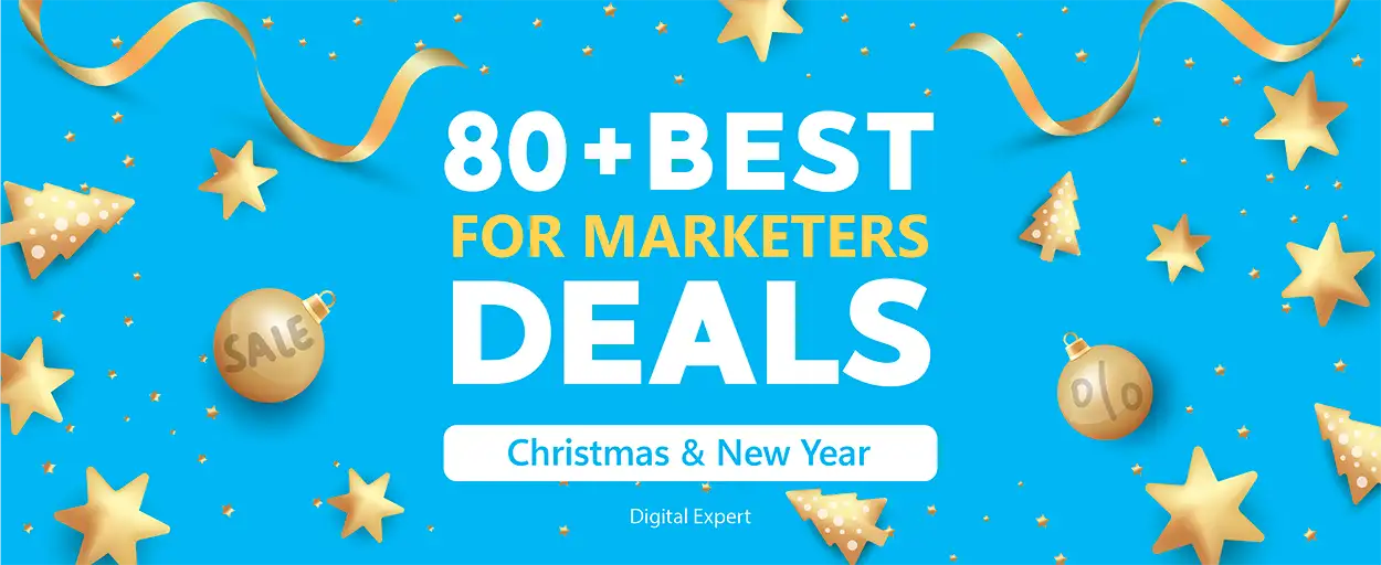 80+ Christmas & New Year Holiday Deals for Marketers 2024/2025