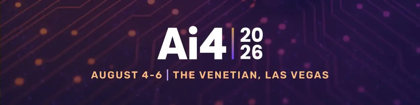 AI4 2026 — Leading AI Conference & Artificial Intelligence Event in the USA