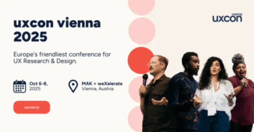 UXCON Vienna 2025: The Premier UX & Design Conference