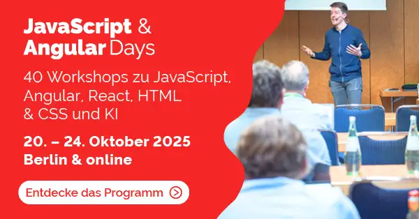 JavaScript & Angular Days 2025 – Conference for Devs & Innovators