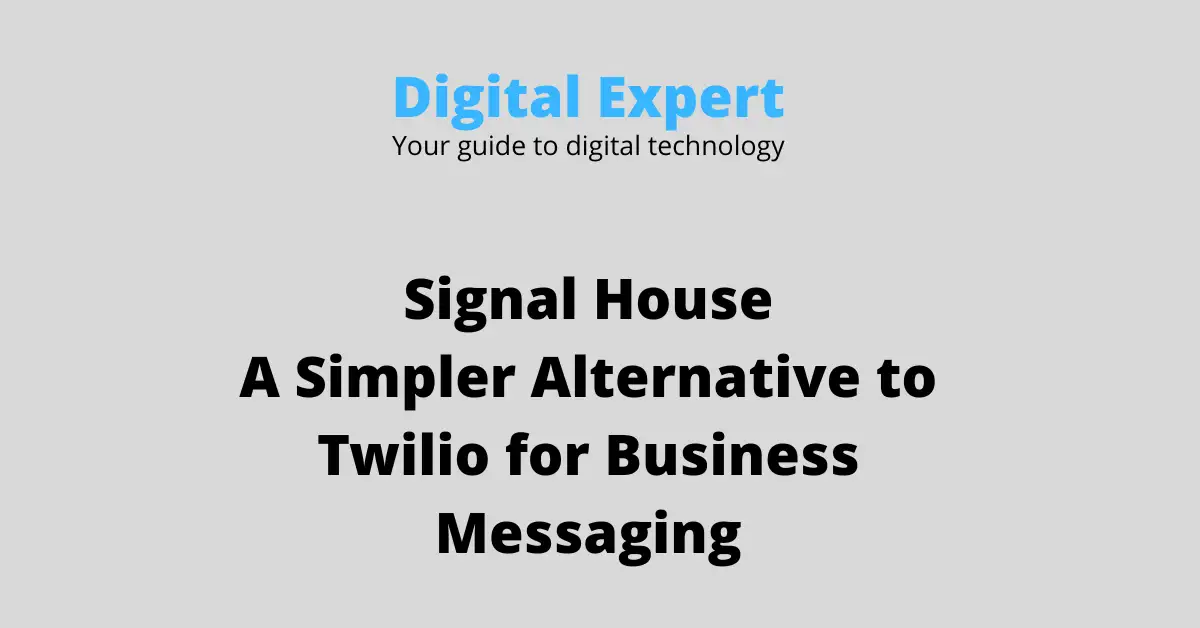 Signal House Review: A Twilio Alternative for SMS