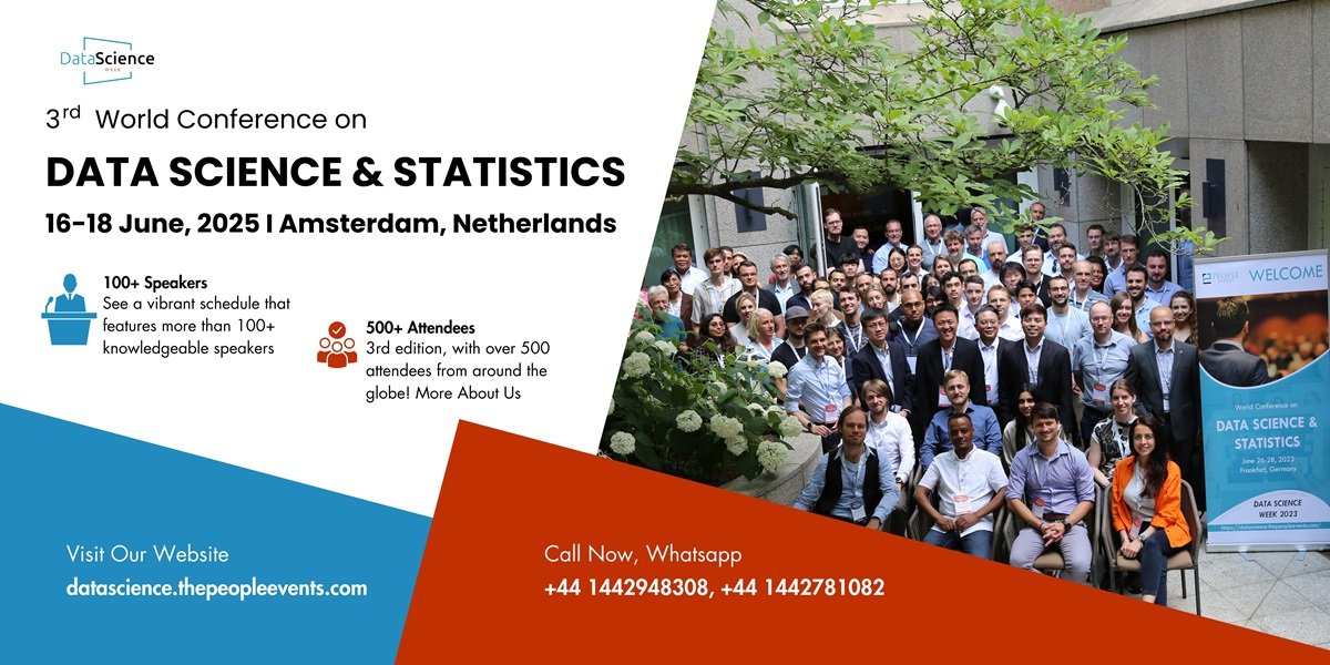 World Conference on Data Science & Statistics 2025 – Unlock Data-Driven Insights