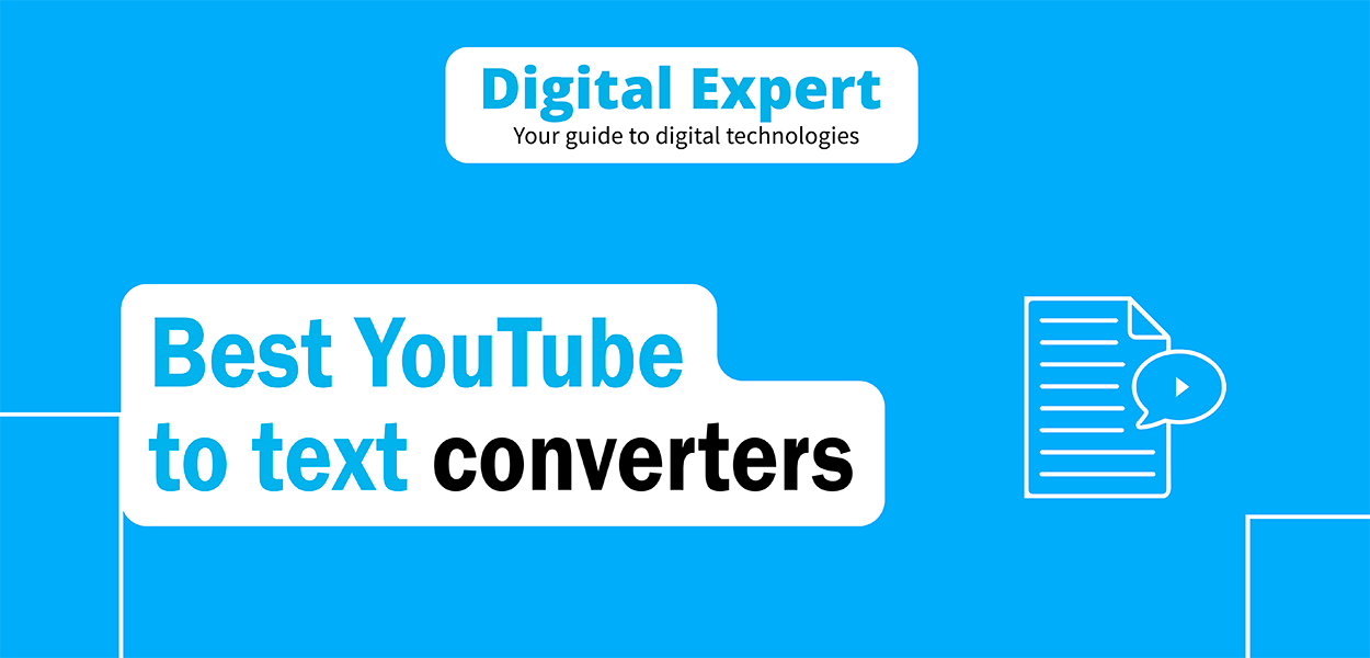 Best YouTube to text converters 2025