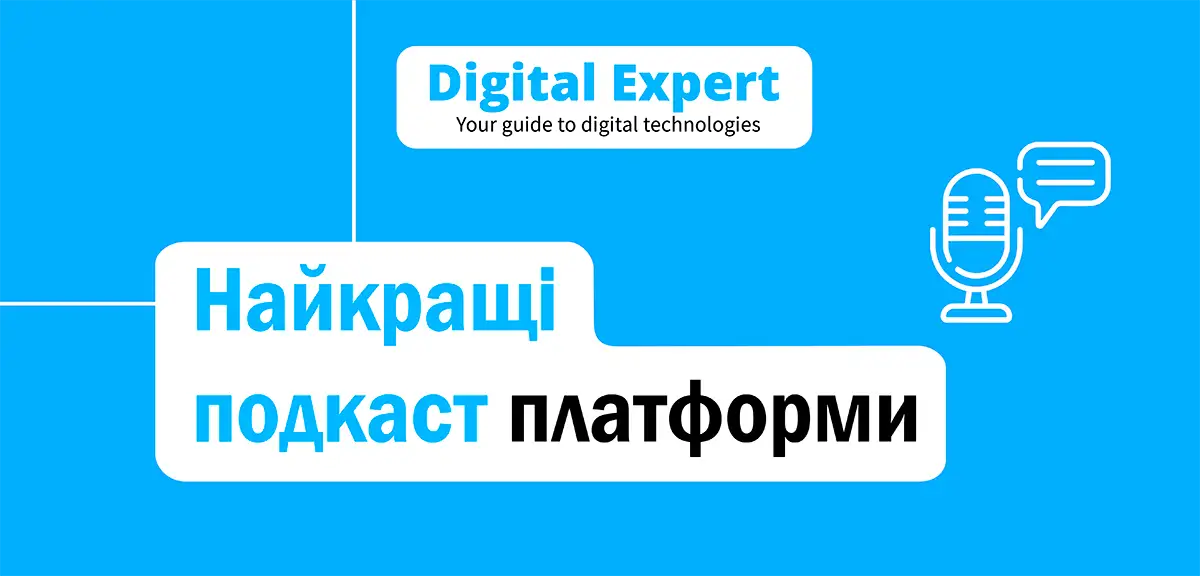 Найкращі подкаст платформи 2025